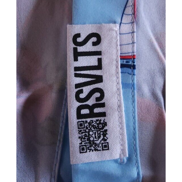 RSVLTS Mens Budweiser Regatta Have A Bud Size M Short Sleeve Button-Down Shirt - Picture 10 of 10